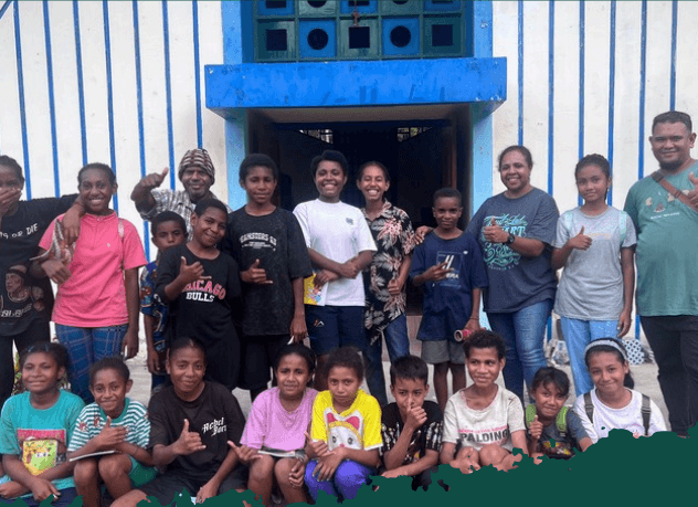 PAPI MOVEMENT MELALUI PENDIDIKAN BAHASA INGGRIS DI STASE GEREJA KATOLIK KOYA KOSO DAN KOYA TENGAH 2025 - dokumentasi part 1